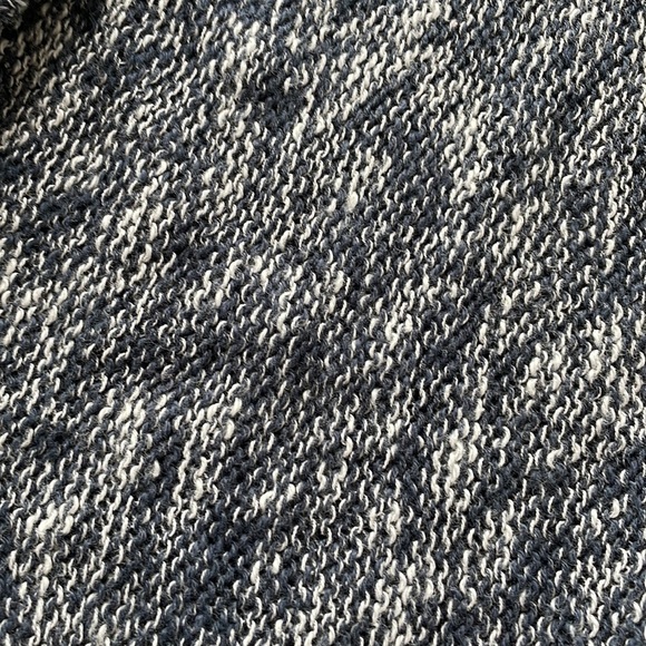 SzM BP Nordstrom Open Front Light Weight Mottled Blue Cardigan GUC - Picture 11 of 11